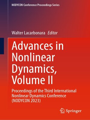 cover image of Advances in Nonlinear Dynamics, Volume II